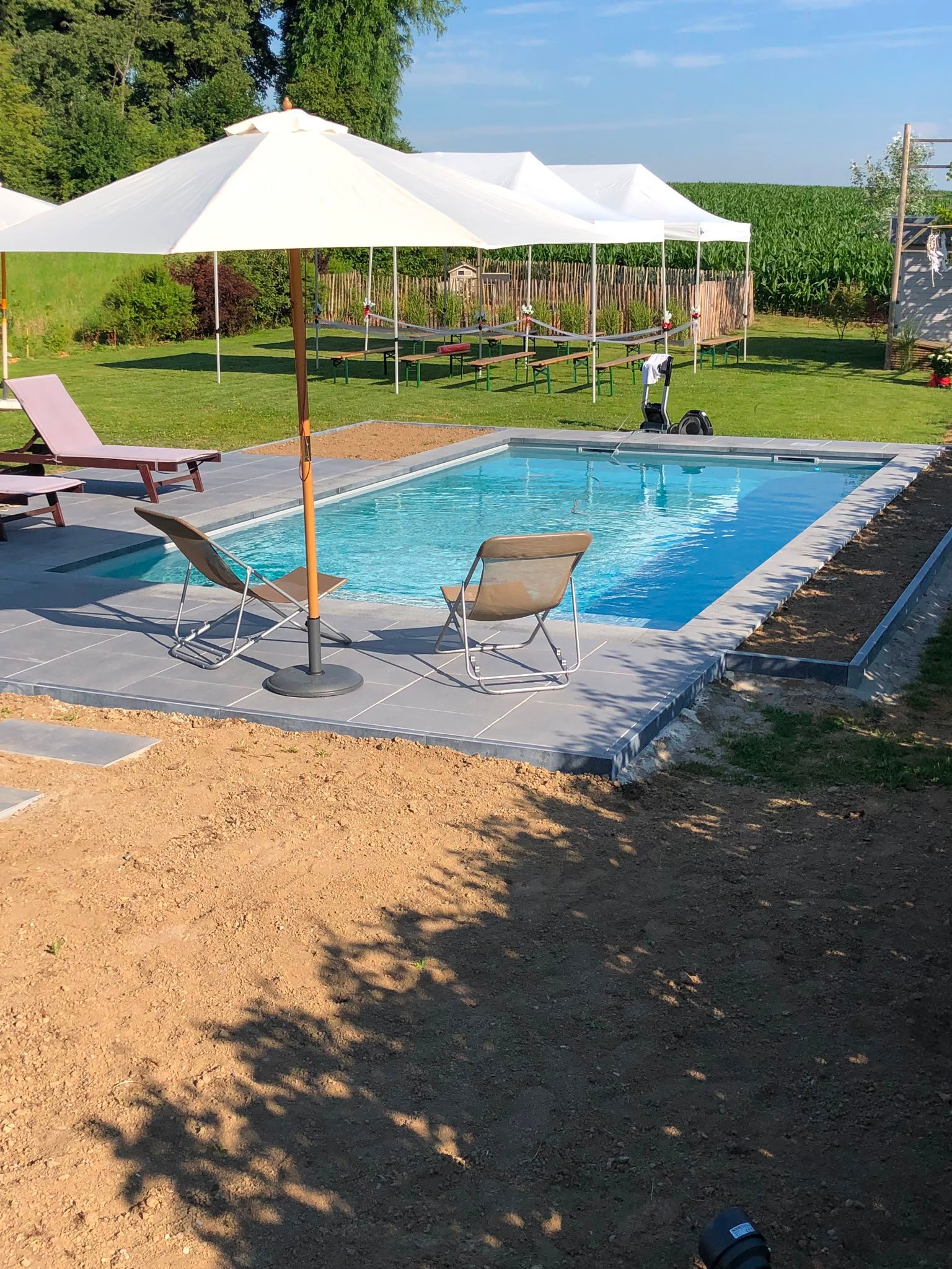 Cohérence entre margelle, plage et bassin
