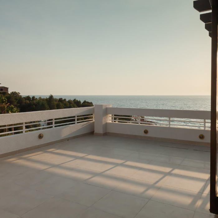 Carrelage terrasse - chantier realise a Monaco