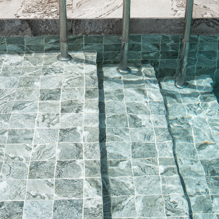 Mosaïque de piscine à Monaco